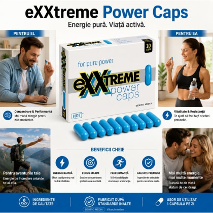Pastile eXXtreme Power Caps 10buc 2