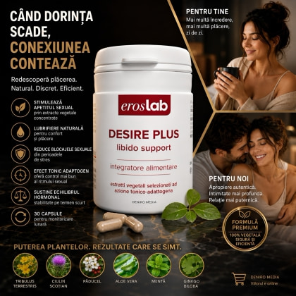 Pastile Libido Feminin Desire Plus 30 buc 2