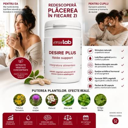 Pastile Libido Feminin Desire Plus 30 buc 4