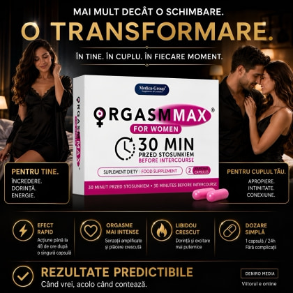 Capsule Orgasm Max Women pentru Excitare 2 capsule 2