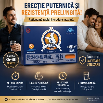Pastile Pentru Erecție Satibo 2buc 2