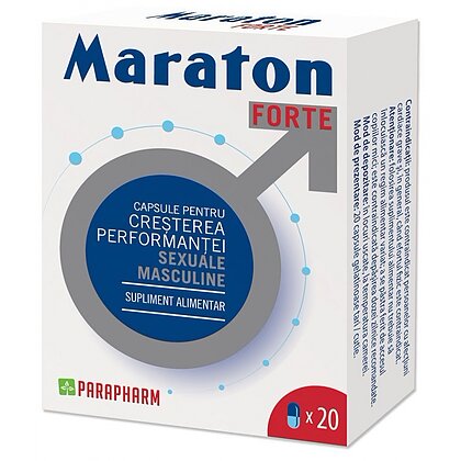 Pastile Potenta Maraton Forte 20 capsule