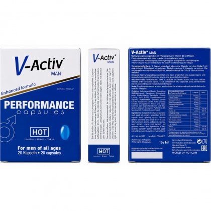 Pastile Potență V-Activ pentru Bărbați 20 capsule 9