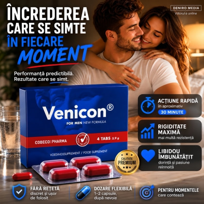 Pastile Venicon Pentru Bărbați 4capsule 4