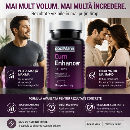 Pastile Volum Spermă Cum Enhancer 30 capsule 2