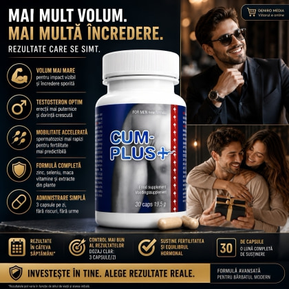 Pastile Cobeco West pentru Volum Spermă 30 capsule 4