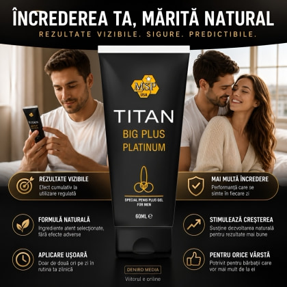 Titan Gel Big Plus pentru Penis Mai Mare 3