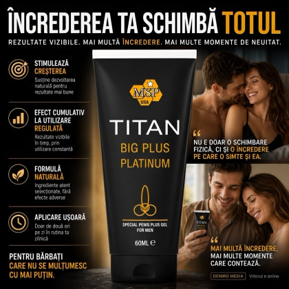 Titan Gel Big Plus pentru Penis Mai Mare 2