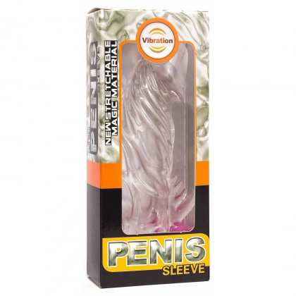 Manșon Penis Stimulate Vibe pentru Lungime și Grosime 4
