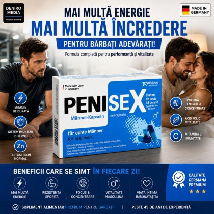 Penisex Capsule Pentru Erecție Puternică 40buc 4