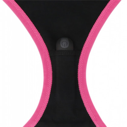 Chilot Secret Vibe Reîncărcabil cu Vibrator Discret și Telecomandă Negru S 6