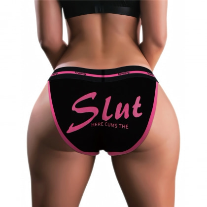 Chilot Secret Vibe Reîncărcabil cu Vibrator Discret și Telecomandă Negru S 2