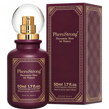 PheroStrong Show — Parfum Femei 50 ml, Floral-lemnos