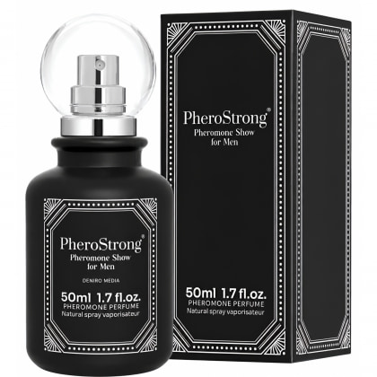 PheroStrong Show — Parfum Masculin Discret, 50 ml