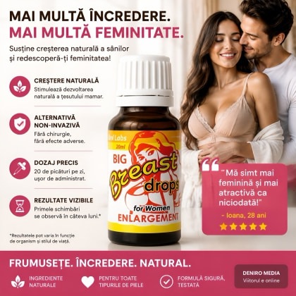 Picături Mărirea Sânilor Breast Drops 20 ml 3