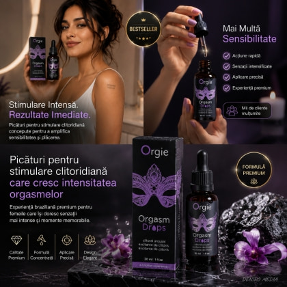 Picături Stimulente Orgasm Drops pentru Clitoris 30ml 3