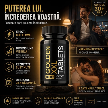 Pilule Mărire Penis Aurie XXL 45capsule 6