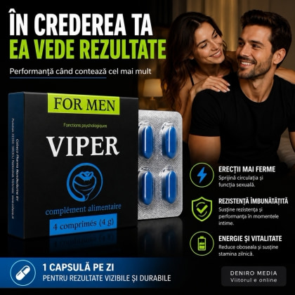 Pilule Putere Viper FR Activator Performanță 4buc 3