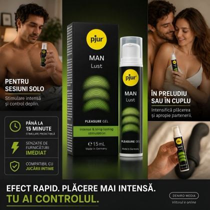 Pjur MAN Lust – Gel Stimulant Pentru Bărbați 15ml 4