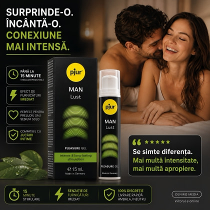 Pjur MAN Lust – Gel Stimulant Pentru Bărbați 15ml 3
