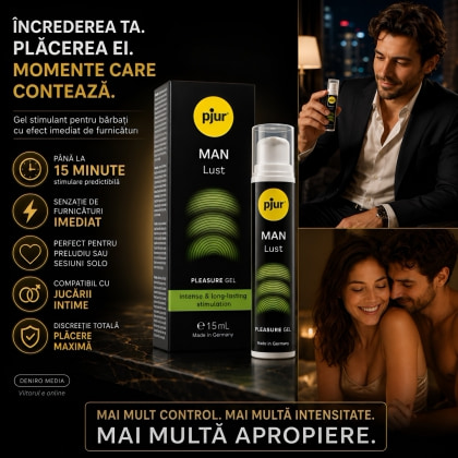 Pjur MAN Lust – Gel Stimulant Pentru Bărbați 15ml 2