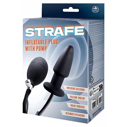 Plug Gonflabil NMC Reglabil cu Pompă și Supapă 15cm Negru 2