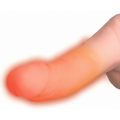 Vibrator Realist cu Încălzire Plus Triple Threat TPE 7