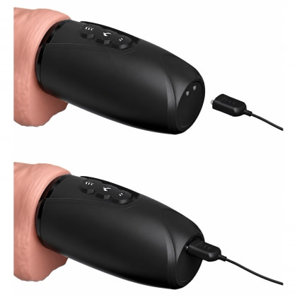 Vibrator Realist cu Încălzire Plus Triple Threat TPE 11