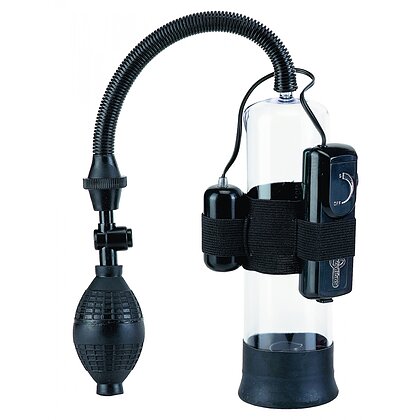 Pompă Penis Power Pump cu Vibrații pentru Mărire Negru 4