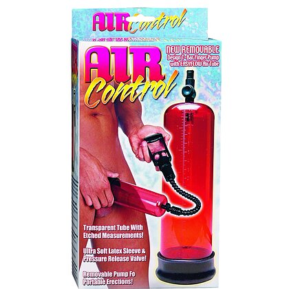 Pompă Mărirea Penisului Air Control Roșu 2