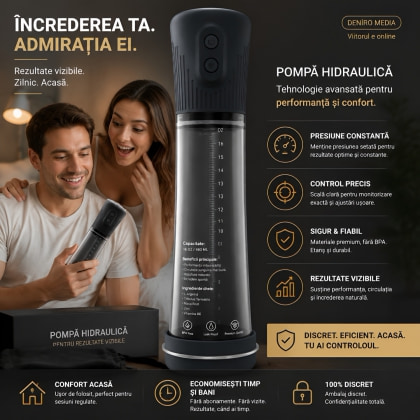 Pompă Penis Dorcel Hydro Pump Negru 8