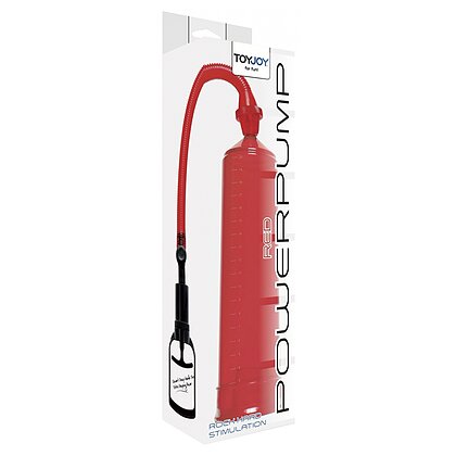 Pompă Penis Power Pump Roșu 2