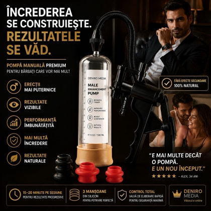 Pompă Penis The Perfect Pump Transparent 3