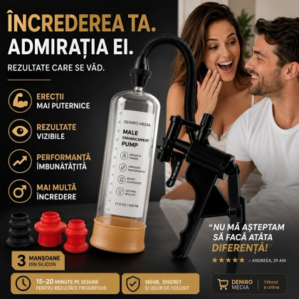 Pompă Penis The Perfect Pump Transparent 4