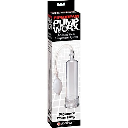Pompă Penis Worx Beginners Power Transparent 4