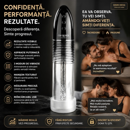 Pompă Pentru Penis Executive Automatic Smart Negru 6