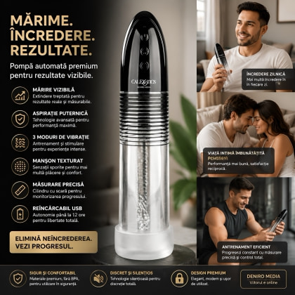 Pompă Pentru Penis Executive Automatic Smart Negru 7