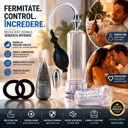 Pompă Sta-Hard Kit Transparent Negru 4