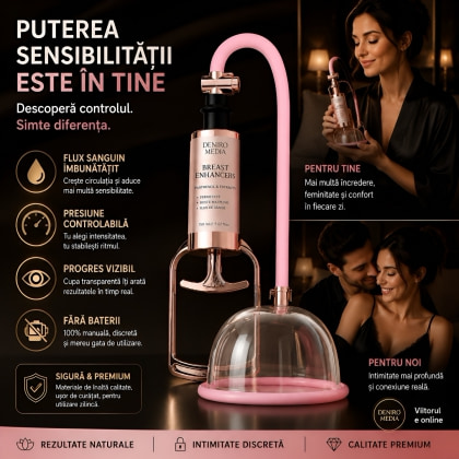 Pompă Vagin Pump Gold Roz 5