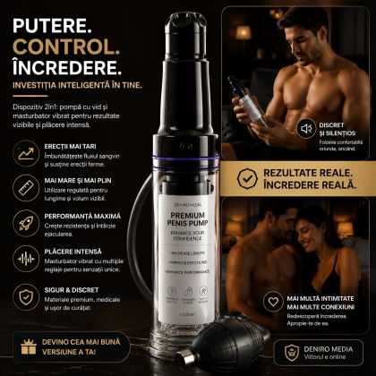 Pompă Vibrating Multi Pump Și Masturbator Transparent 9