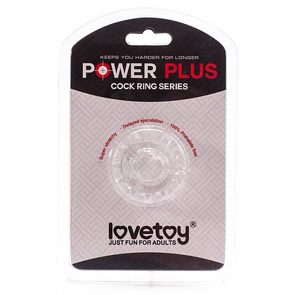 Inel Penis Power Plus 6 Transparent 2