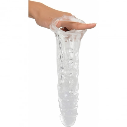 Prelungitor Crystal Skin Penis Sleeve Transparent 4