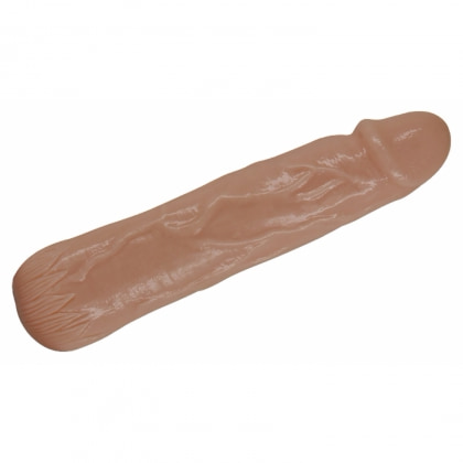 Prelungitor pentru Penis Deep Love cu Bile Texturate 19 cm 4