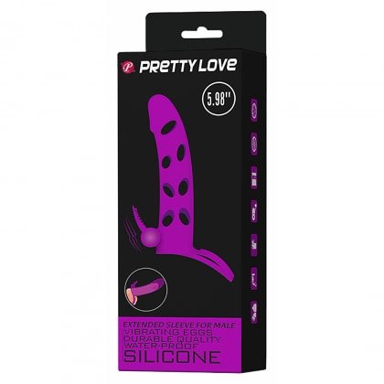 Prelungitor Penis Pretty Love Extended Sleeve Mov 7