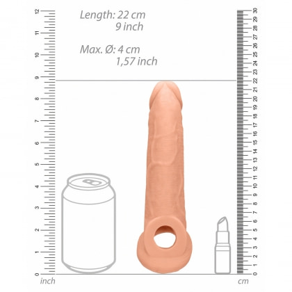 Prelungitor pentru Penis Rezistent la Apă de 22 cm 6