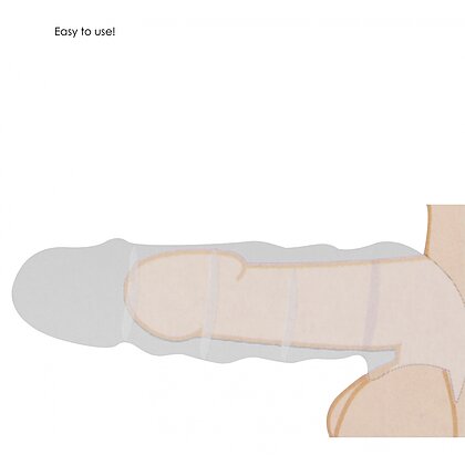 Prelungitor pentru Penis Rezistent la Apă de 22 cm 4