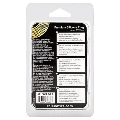 Inel Penis Premium Silicone Ring Large Transparent 4