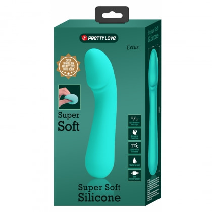 Pretty Love Cetus – Vibrator Punctul G 15 cm, 12 Moduri Albastru 9