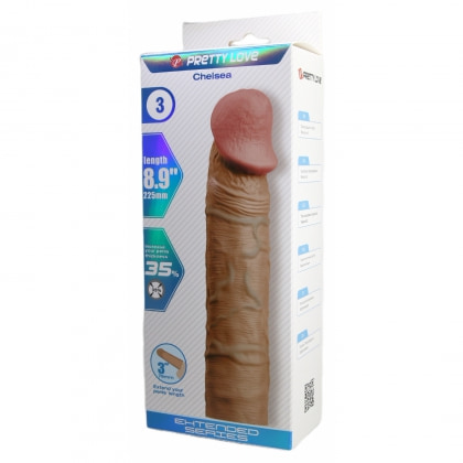 Pretty Love Chelsey – Manșon Realist +7,6 cm, 22,5 cm 10