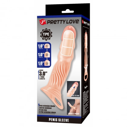 Pretty Love — Extensie Penian Realistă Din TPE 8